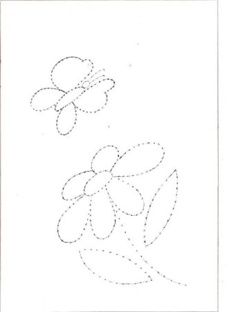 Трафареты для вышивания на картоне