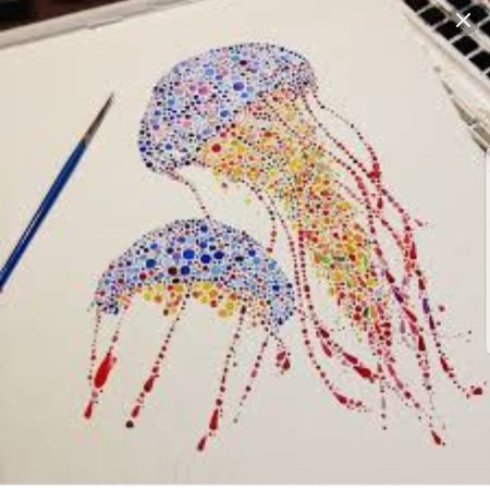 Пуантилизм Фламинго