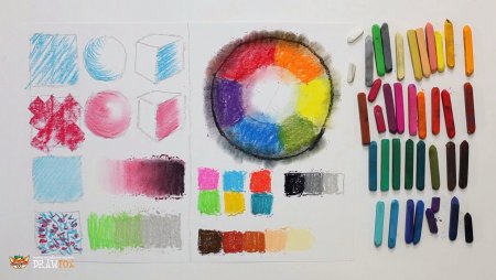 Рисунки пастелью сухой для начинающих