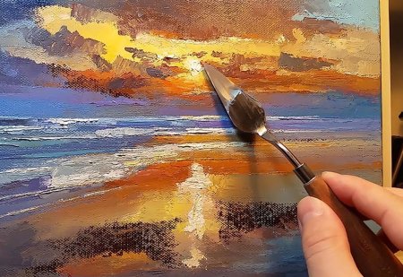 Мастер класс рисование гуашью