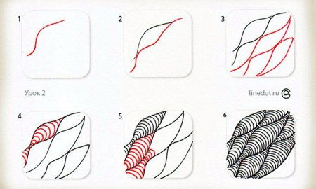 Хохломская роспись узоры для начинающих