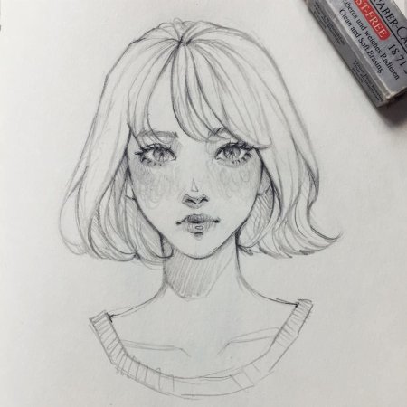 Лицо рисунок