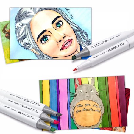 Рисовать легко фломастерами Touch