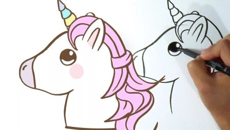Как быстро и просто нарисовать единорога