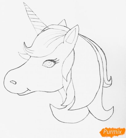 Единорог рисунок для детей
