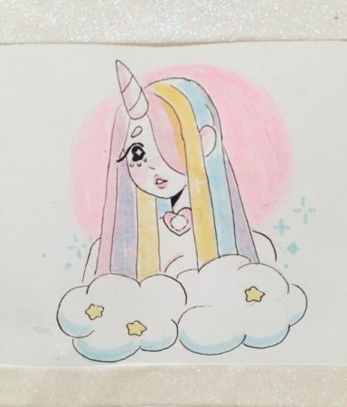 Рисование для начинающих Единорог