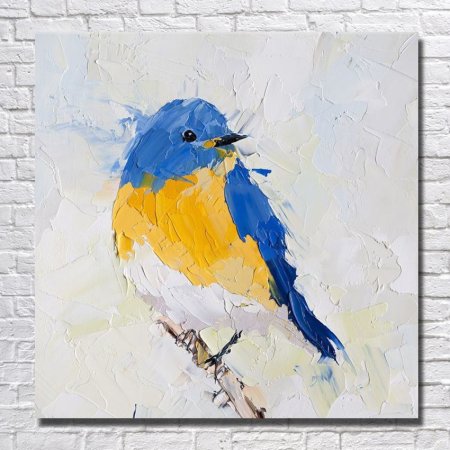 Рисунки акрилом на холсте