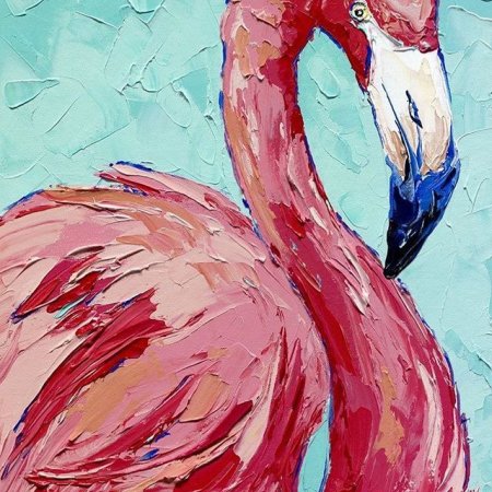 Рисование акрилом на холсте