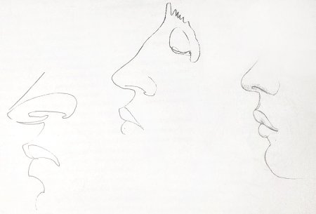 Как научиться рисовать нос карандашом