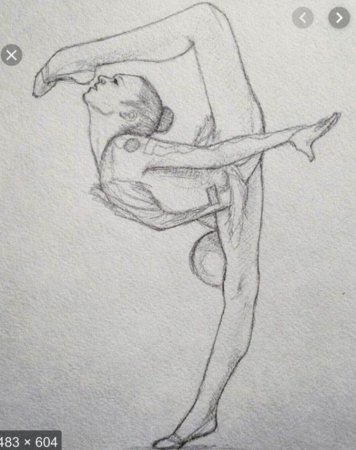 Зарисовки гимнасток