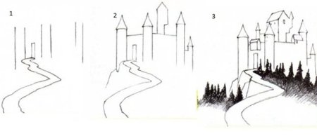 Замок для срисовывания