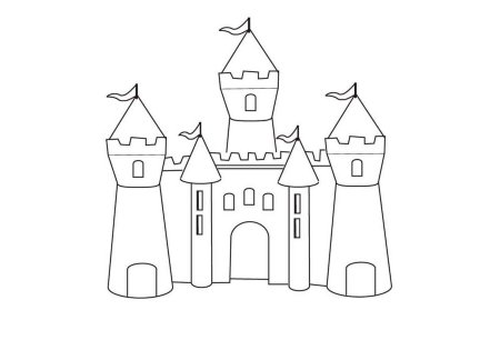 Замок для срисовывания