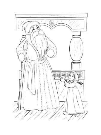 Мороз Иванович рукодельница и Ленивица