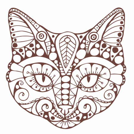 Раскраски антистресс простые