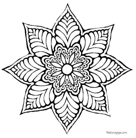 Мандала легкая