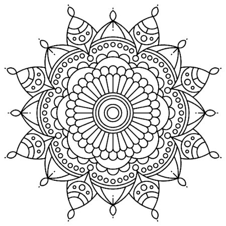 Узоры для точечной росписи