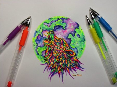 Рисунки фломастерами