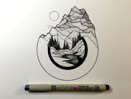 Рисунки для скетчбука