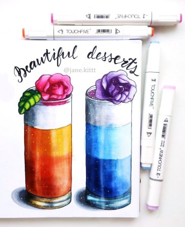 Скетчинг рисунки для начинающих