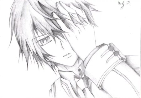 Аниме парни вампиры для срисовки