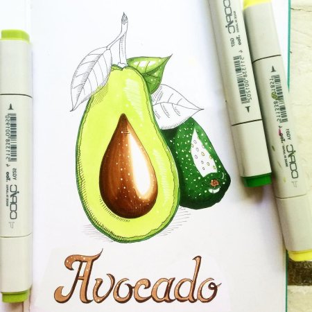 Лиза Краснова авокадо