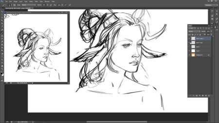 Рисование в фотошопе на графическом планшете