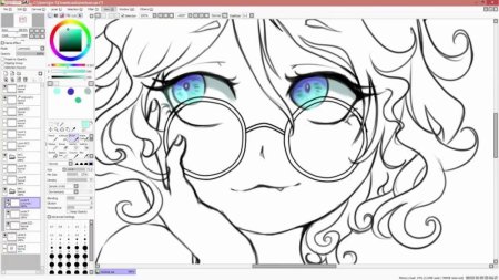 Рисунки в Paint Tool Sai