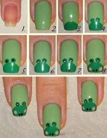 Простенький маникюр для начинающих