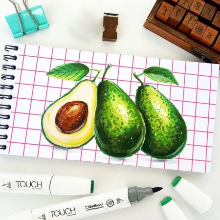 Рисунки фломастерами