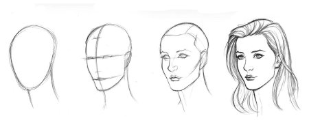 Аниме портрет легкий