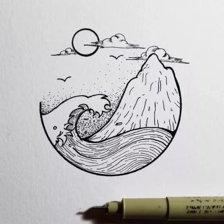 Маленькие рисунки для скетчбука