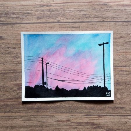 Альбом и фломастеры