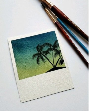 Полароид идеи для рисования маркерами