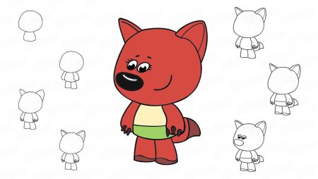 Мимимишки рисунки для срисовки