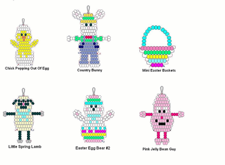 Простые схемы бисероплетения для начинающих детей игрушки