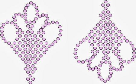 Красивые схемы из бисера