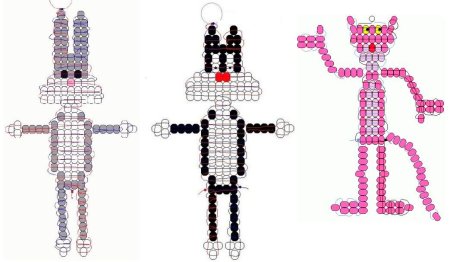 Бисероплетение параллельное плетение схемы