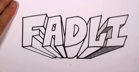 Лёгкие рисунки граффити для начинающих