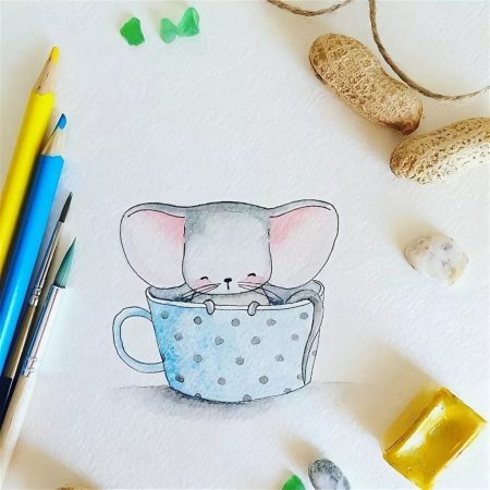 Красивые рисунки для срисовки милые