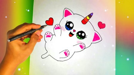 Красивые рисунки фломастерами легкие милые