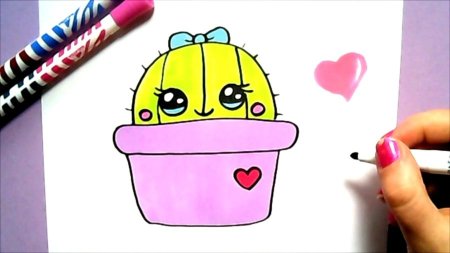 Кавайные рисунки для начинающих