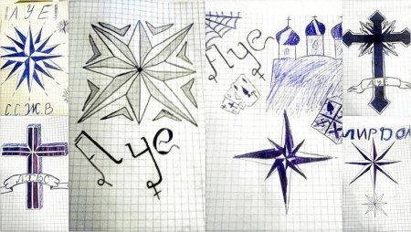 Рисунки ручкой легкие для начинающих