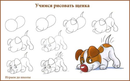 Пошаговые рисунки для детей