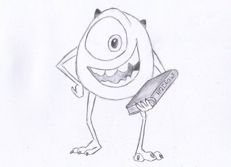 Майк Вазовский карандашом