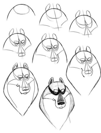 Прикольные рисунки пошагово