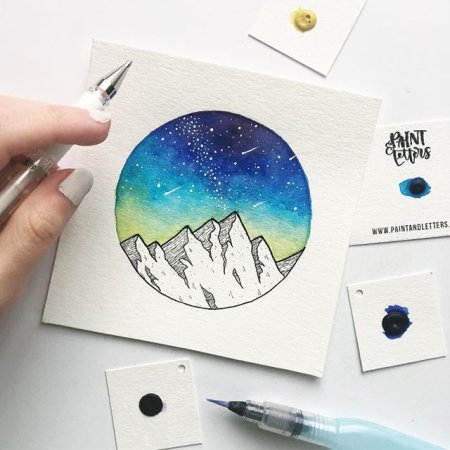 Рисунки фломастерами