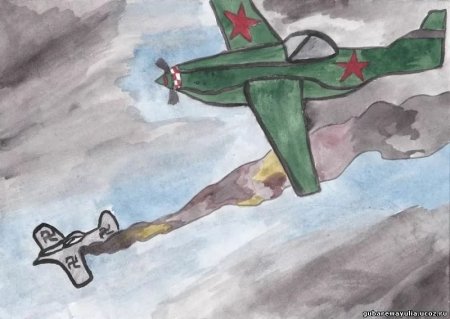 Рисунки на военную тему