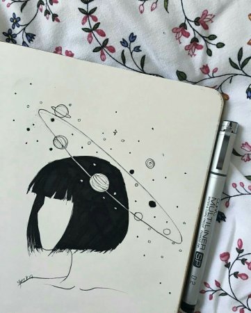Рисунки фломастерами легкие
