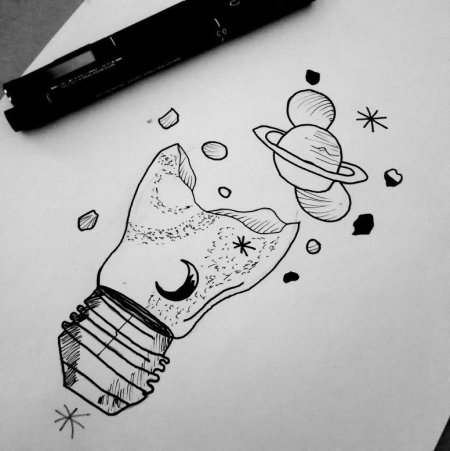 Маленькие рисуночки для скетчбука