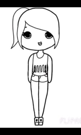 Красивые кавайные рисунки для срисовки